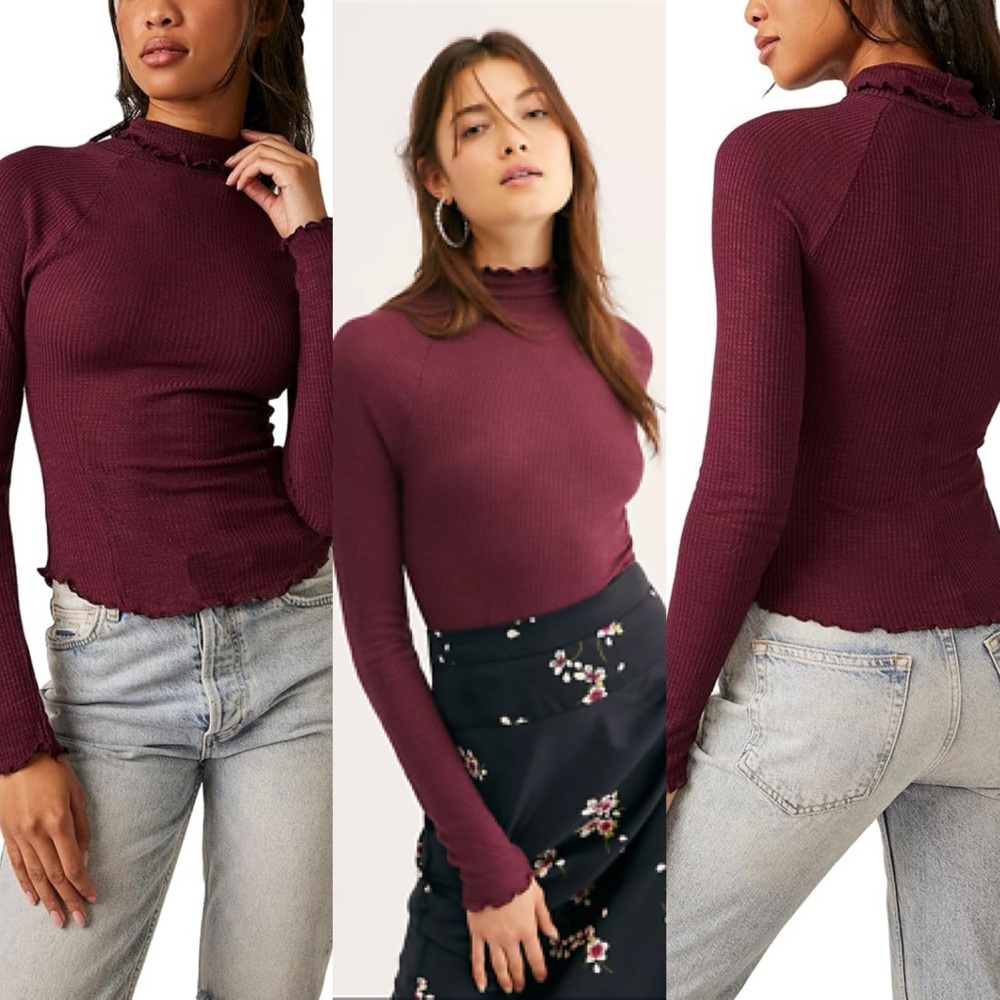 Intimately Free People | Make It Easy Thermal Long Sleeve Top